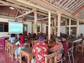 Gapoktan Ponjong Gelar Pertemuan Rutin dan Sosialisasi Pengaruh Global terhadap Pertanian